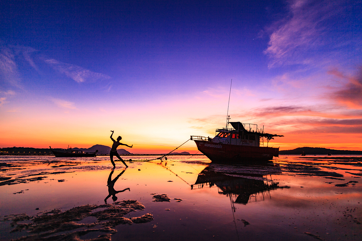 Phuket Photography Services - Landscape Photography - Dancing In The Dawn Rawai Beach